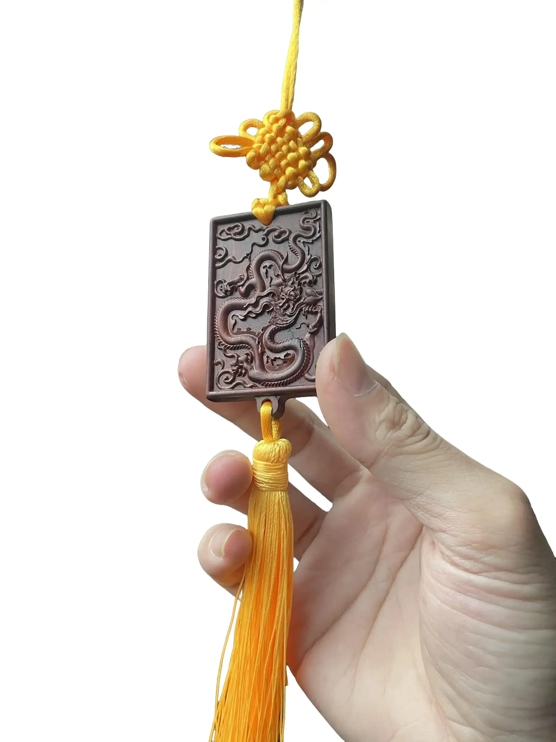 Móc treo gỗ đàn hương đồ cổ khắc RÔNG THỜI TRẦN TK XII-XIV Decor Decor Phòng Trang Trí Nhà