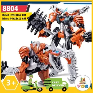 Variety Goods Shop Mainan Anak Robot Transformasi Animal Dino