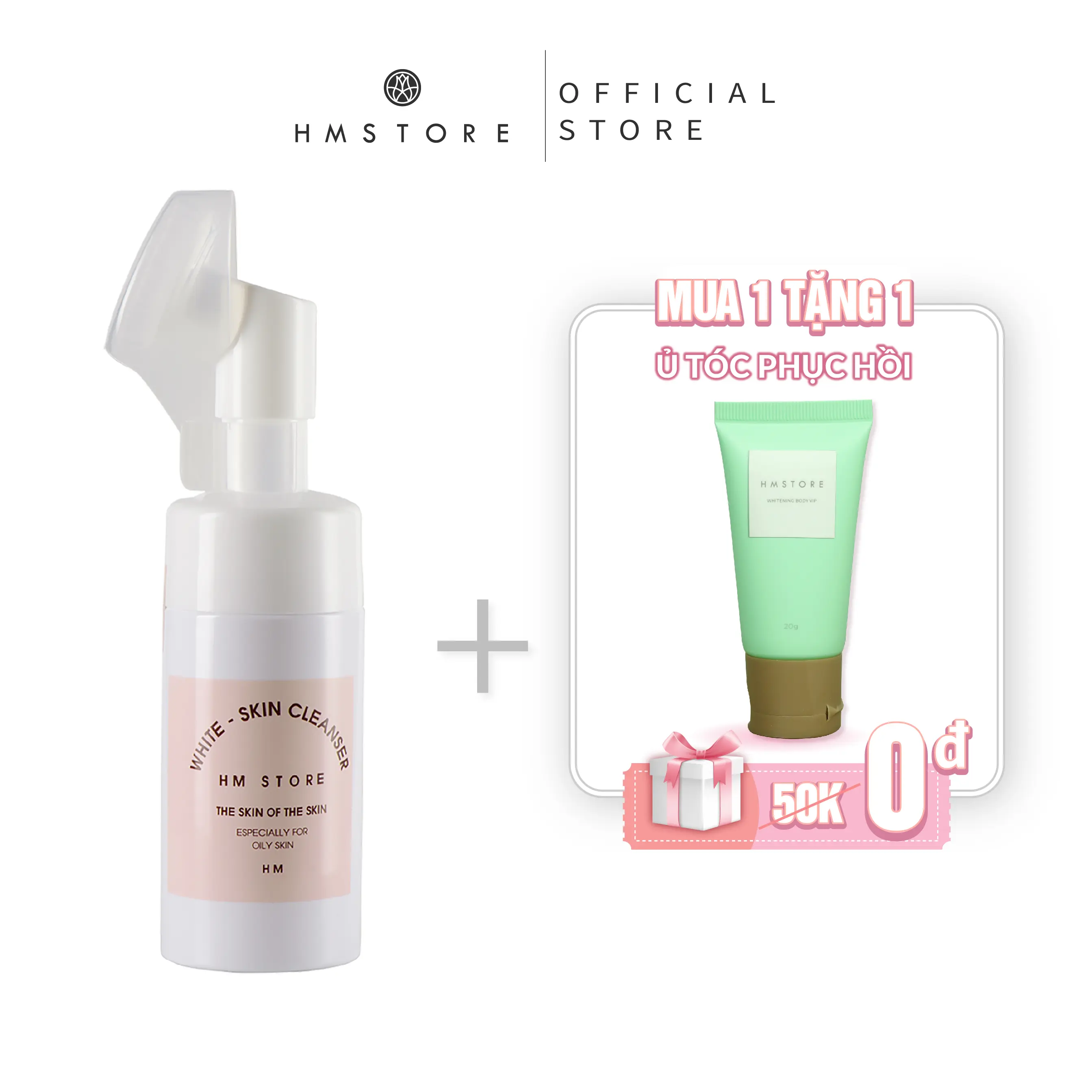 Sữa Rửa Mặt Tẩy Trang HM STORE – Hm Cleanser 150ml