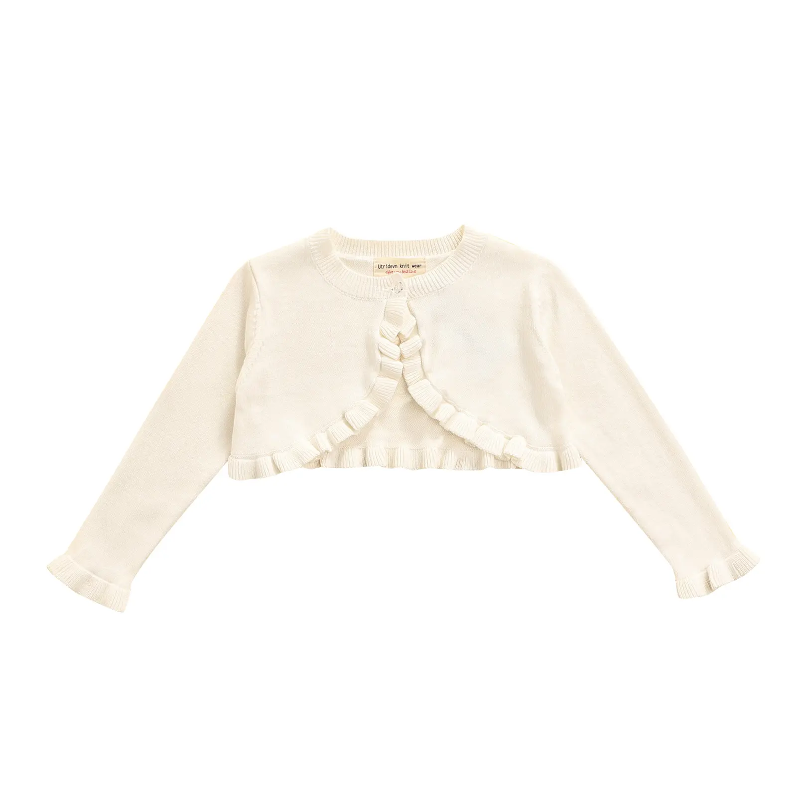 Áo Cardigan Dệt Kim Cho Trẻ Mới Biết Đi, Áo Ren Dài Tay, Áo Khoác Ngoài, Áo Thường Ngày
