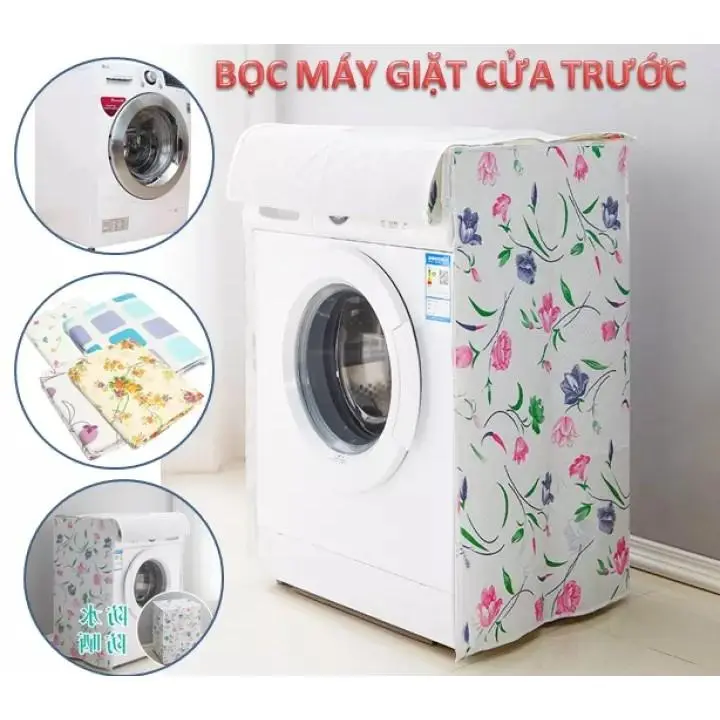 Bộ Áo Trùm Cho Máy Giặt Cửa Trên Thoải Mái Sử Dụng 3