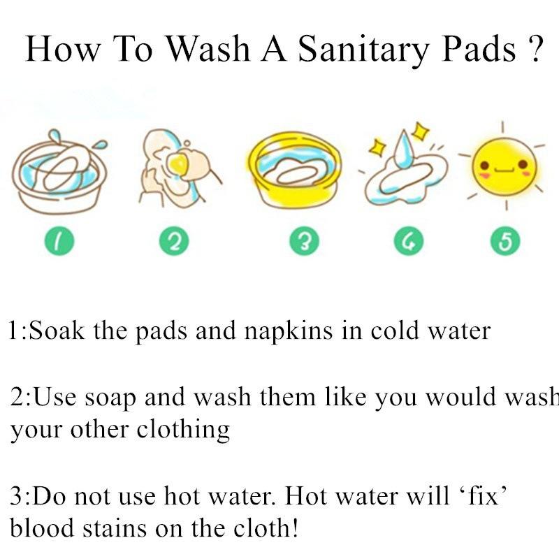 Product Introduction of In Stock 33*18 Health Pad Washable Water-Repellent Cloth Sanitary Napkin Factory Direct Sales Large Size Physiological Hygiene Nursing Pad 4