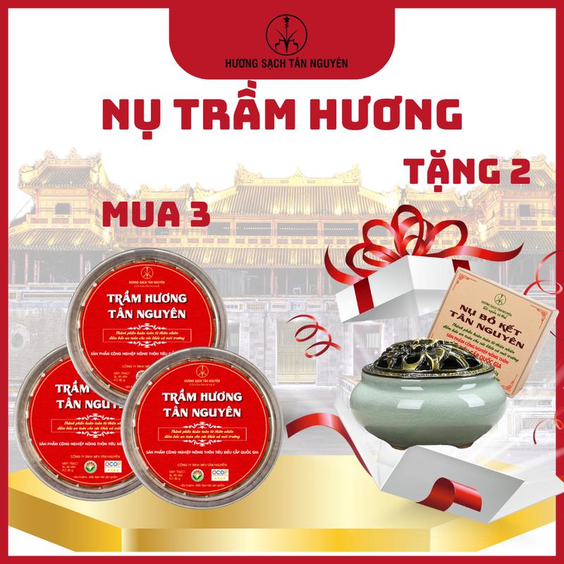 Trầm hương Tân Nguyên, nụ trầm thiên nhiên 45 viên - Dầu Thơm Phòng