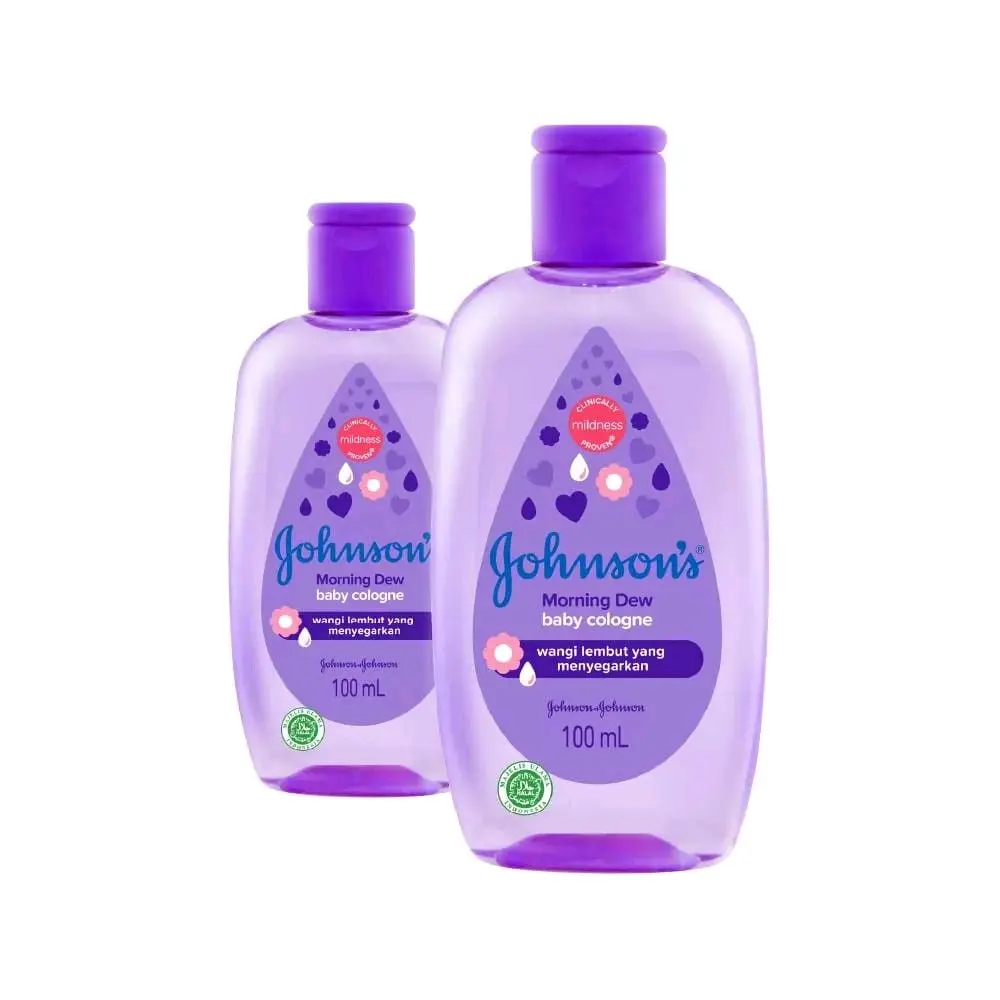 Paket isi 2 pcs Johnson Baby Cologne Morning Dew