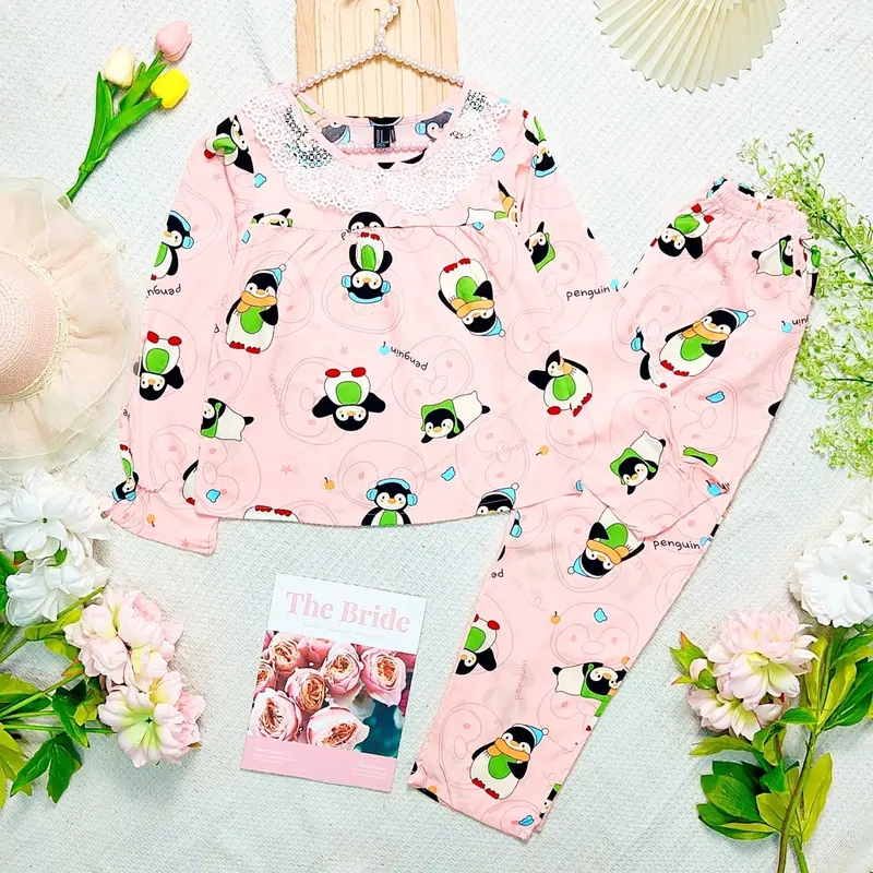 Bộ đồ tole tay dài quần dài - dài quần 93cm [45kg-75kg] form vừa chất tole loại 1 dày dặn - Women, Áo 6