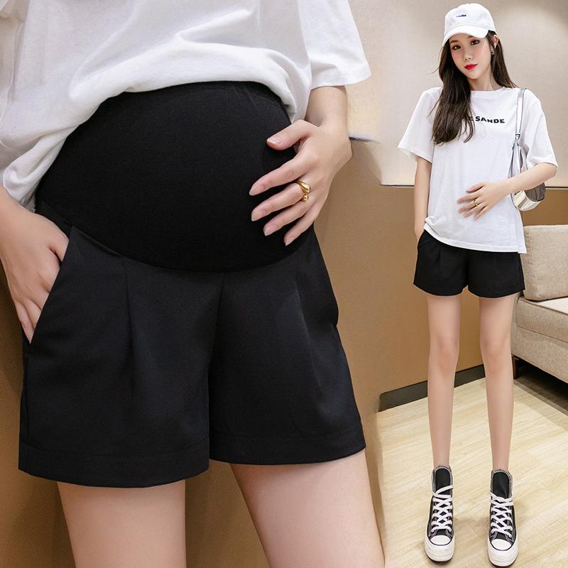 Quần Đùi Bầu Larosa Chất Umi Mềm Mát Có Chun Điều Chỉnh Vòng Bụng Bigsize LR1Q Váy Bầu Đầm Bầu