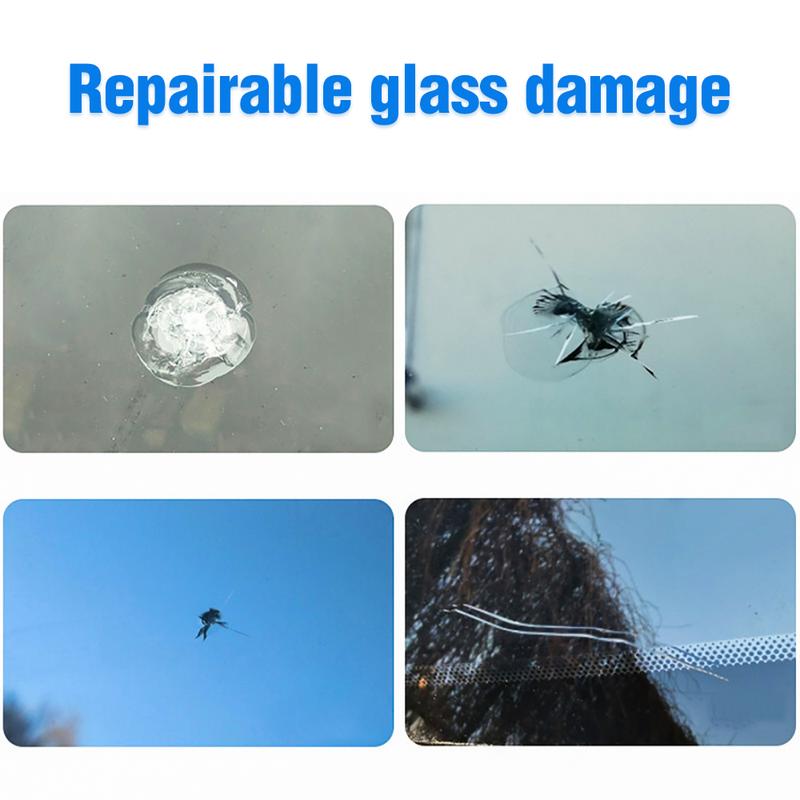 Product Introduction of Car Windshield Cracked DIY Car Window Repair Tool Phone Screen Repair Kit Glass Curing Glue Auto Glass Scratch Crack Restore 23