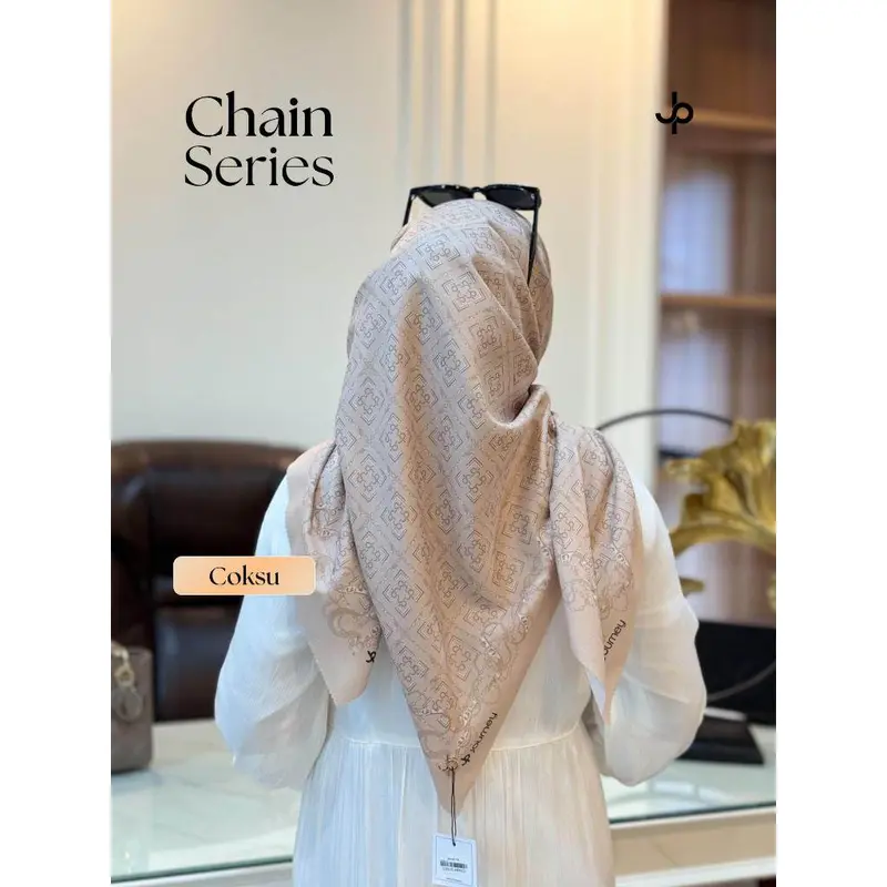 Hijab Sefiempat CHAIN Series Journey Voal Premium Versi KW 3