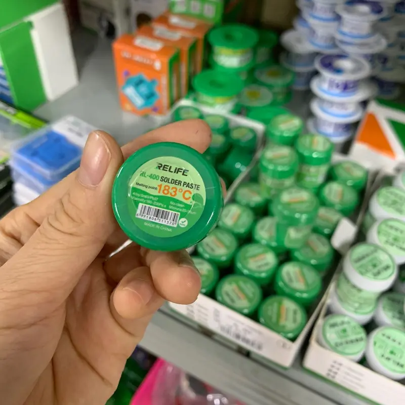 Thiếc bột, chì làm chân nhiệt độ thấp, nhiệt độ cao, 138, 158, 183 độ lọ to 1