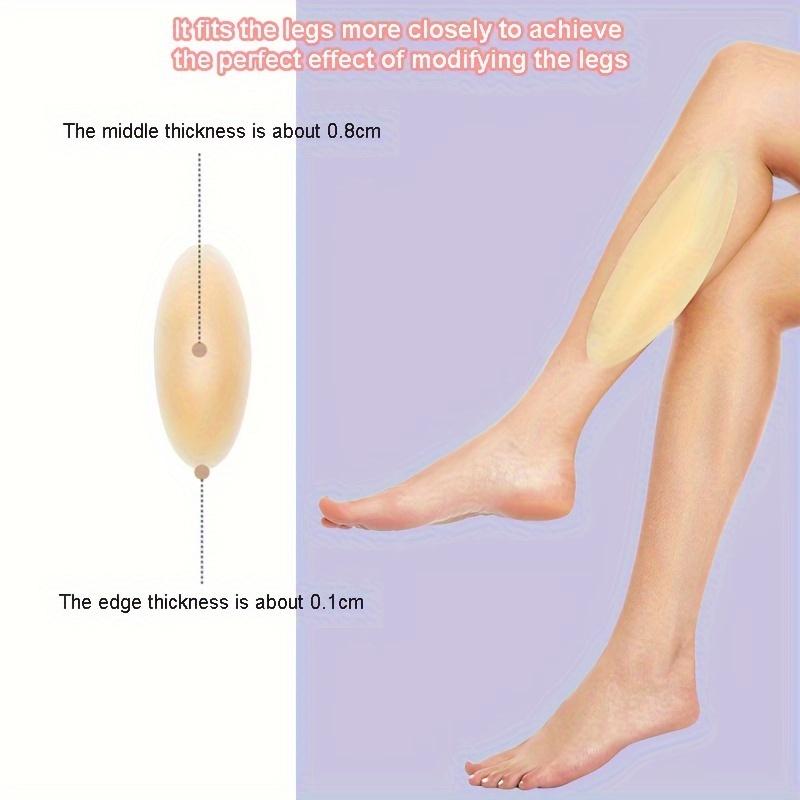 Two Packs of Self-adhesive Silicone Leg Patch, Reusable for Leg ...