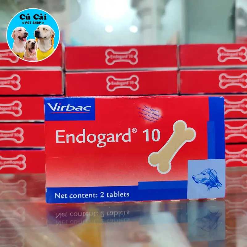 Viên Tẩy Giun Endogard Hương Thịt Bò Cho Cún 3