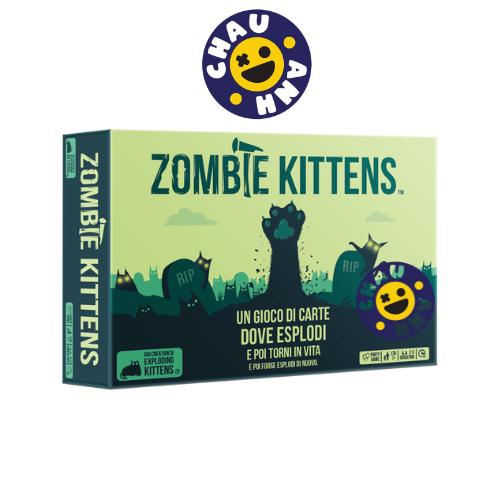 Mèo Nổ Zombie Việt Hóa - Boardgame Exploding Kittens tiếng việt (bản cơ bản)