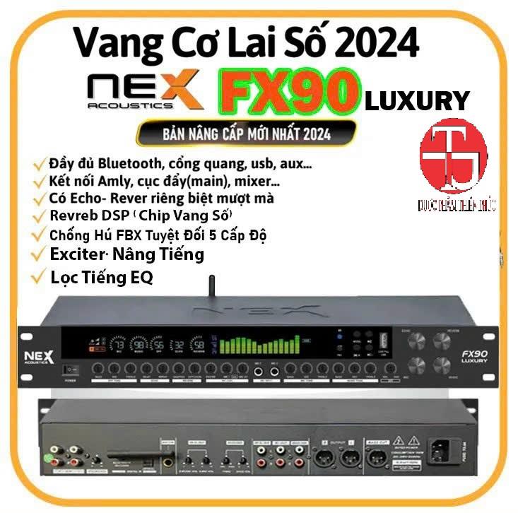  HCM  Vang cơ lai số Nex Acoustics FX90 Luxury bản cao cấp - Công Ty Thiên Phúc karaoke 