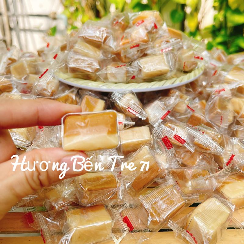 Kẹo Dừa Cafe Muối - Ngọt ít, mềm dẻo, Candy Snack