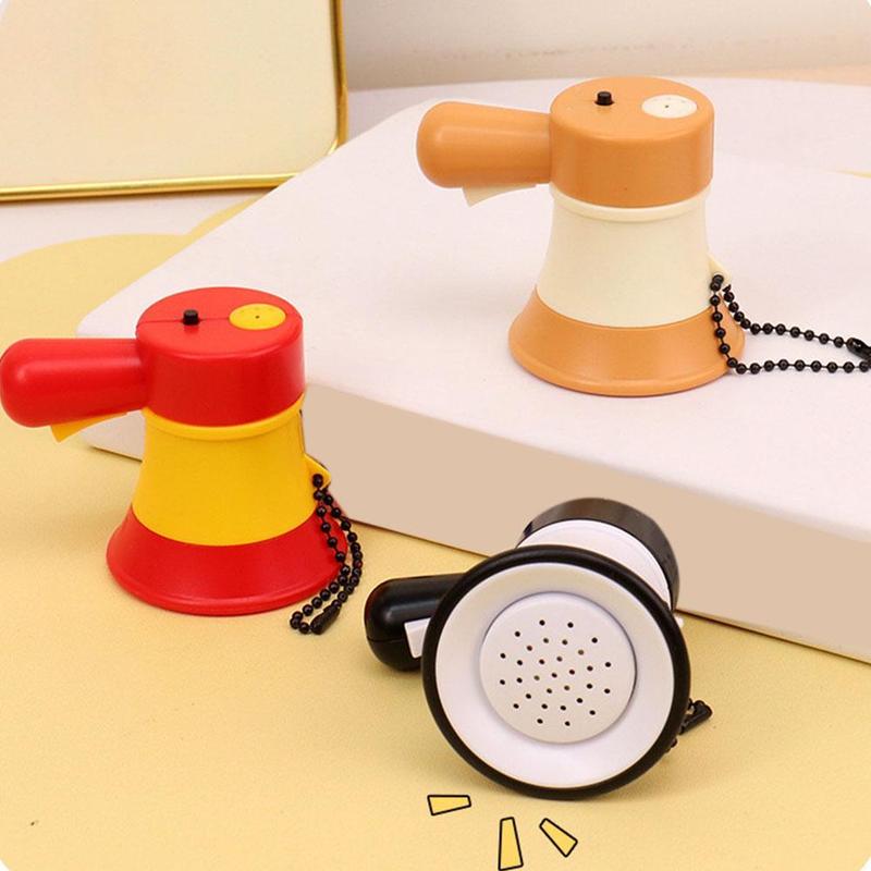 Product Introduction of Móc Chìa Khóa Loa Ghi Âm, Kích Thước Nhỏ Loa Cầm Tay Mặt Dây Chuyền Giải Tỏa Căng Thẳng Thích Hợp Cho Ba Lô, Phụ Kiện, G9I8 30