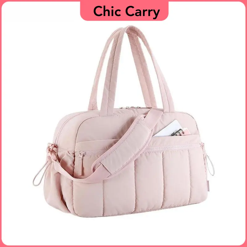 Túi ba lô du lịch, Bagsmart, túi tập thể dục cho phụ nữ, có túi ướt, túi mang theo cuối tuần, không thấm nước, thích hợp cho tập thể dục và tập thể dục thể thao, màu be 0