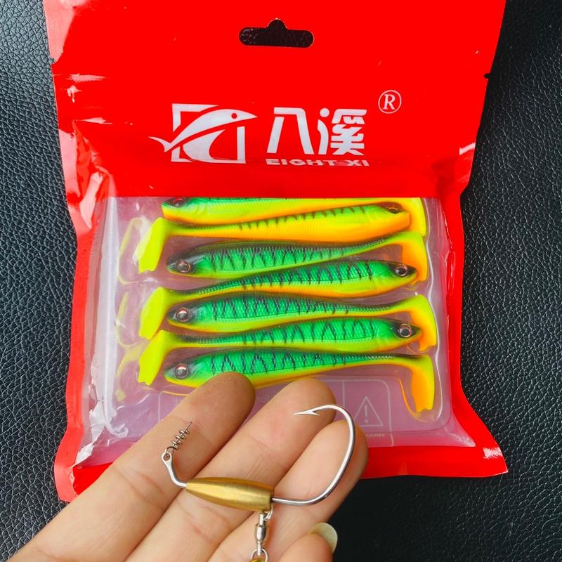 Combo lưỡi mồi mềm + nff bao đỏ Lure