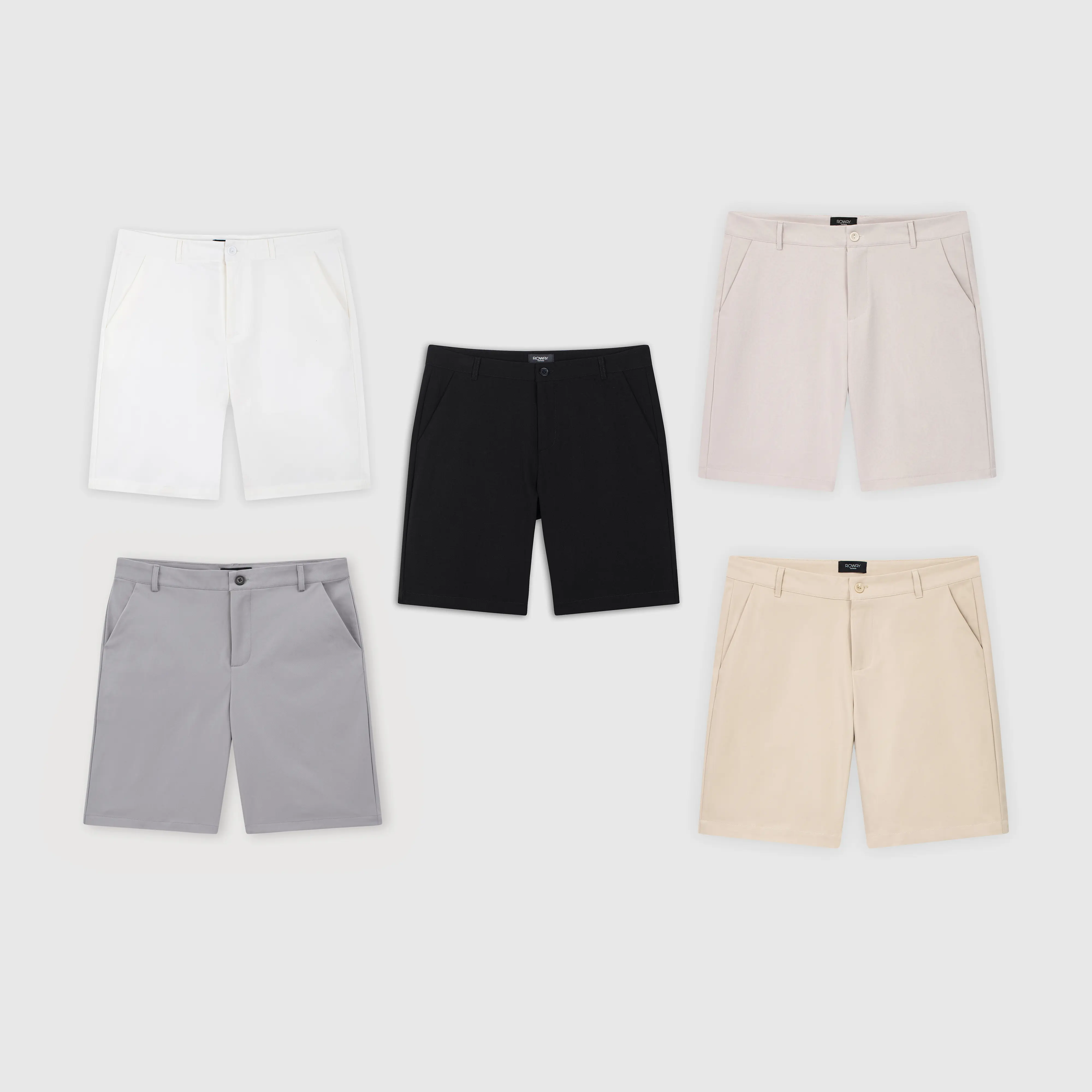 Quần short nam ROWAY, vải kaki co giãn nhẹ| quần short
