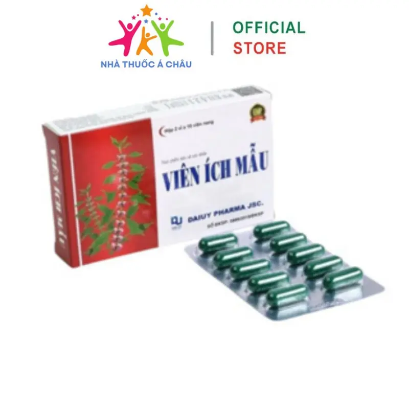 Viên uống CAO ÍCH MẪU Đại Uy Hỗ trợ điều hòa k i nh ngu y ệ t - Hộp 20 viên 0
