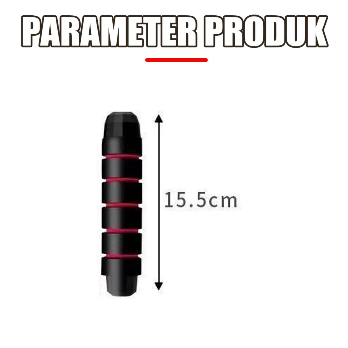 Kawat Latihan Spring Steel Crossfit Dengan Matras Anti Slip 5cm x 30cm, Tang Ergonomis 15cm, Ideal untuk Kardio, Gym, dan Pelatihan Fungsional – Pita Tangkap Kardio tingkat Tinggi 2m