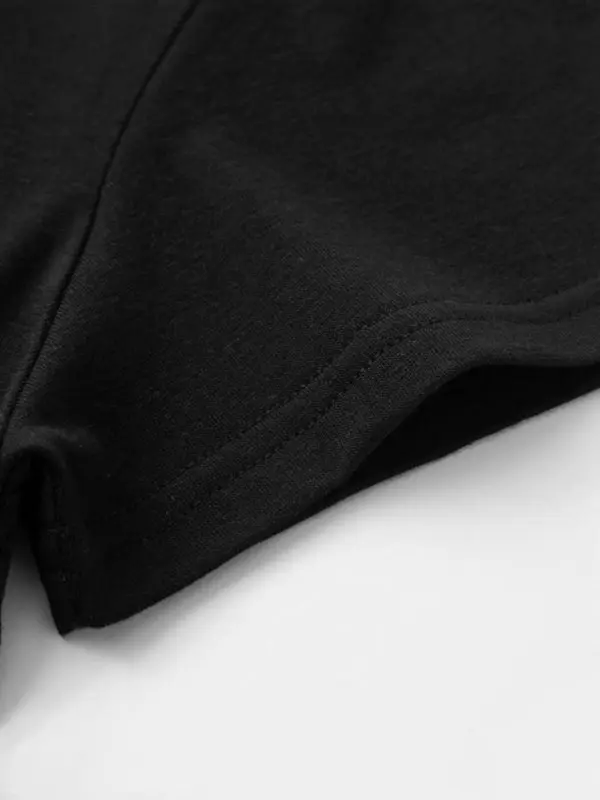 【Plus Size】 Witch Print Drop Shoulder Tee, Casual Half Sleeve Round Neck T-shirt for Summer, Women's Streetwear Clothing for Daily Wear, Vintage Graphic Tees 3