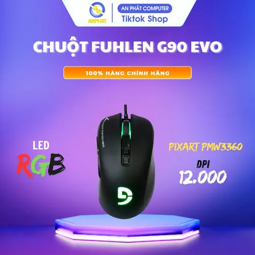 Chuột Gaming Fuhlen G90 / G90 Pro / G90 Evo - Chính hãng bảo hành 24 tháng