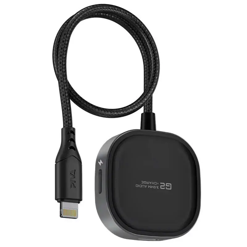 Piva 28cm cáp 2-in-1 adapter pd10w nhanh sạc chuyển đổi 24bit/96kHz