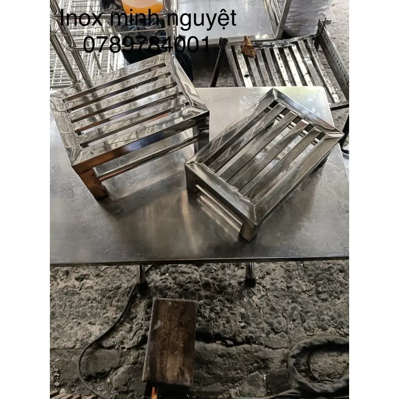 (hàng loại 1) ghế đấu inox siêu chắc chắn