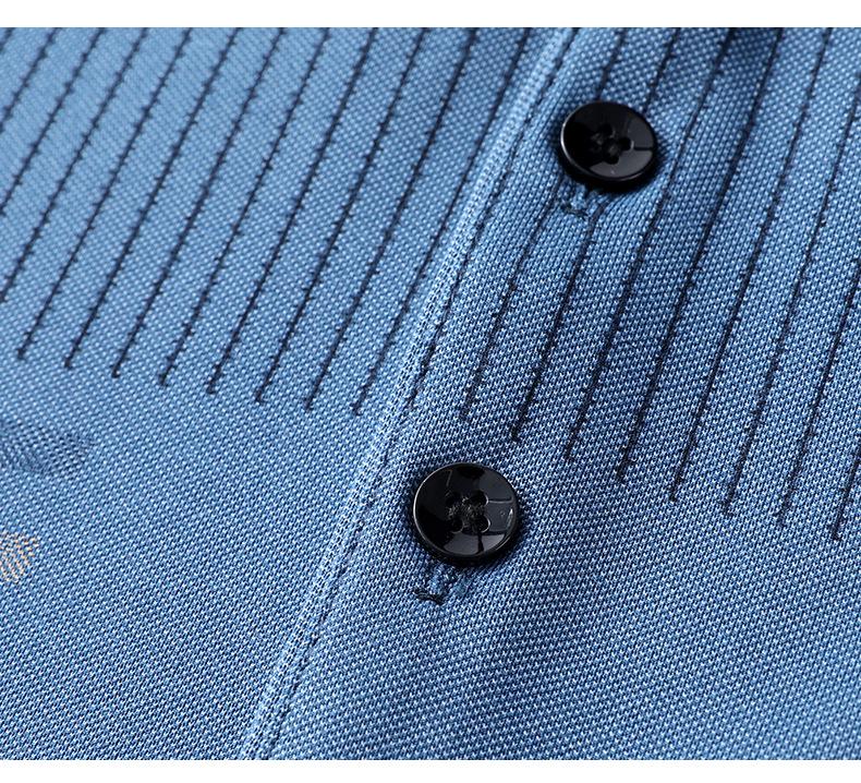 Product Introduction of Short Sleeve Polo Shirt, Summer Cool Pocket Design, Men's T-Shirt, Slim Fit, Fashion, Plain 12