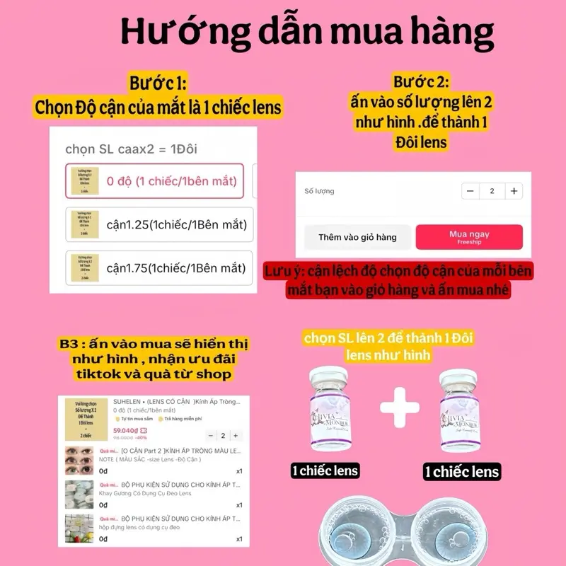SUHELEN • (LENS CÓ CẬN  )Kính Áp Tròng LENS XÁM MẮT MÈO GIÃN TO 14.5 BABY LONG LANH 8