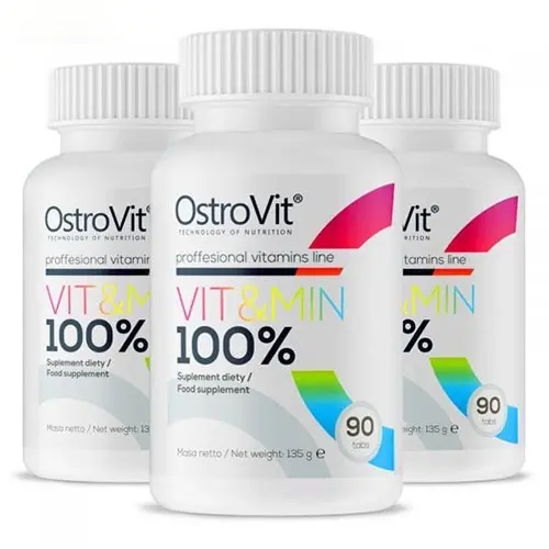 Thực Phẩm Bổ Sung Vitamin Tổng Hợp Ostrovit VIT&MIN FORTE (120 Viên) 5