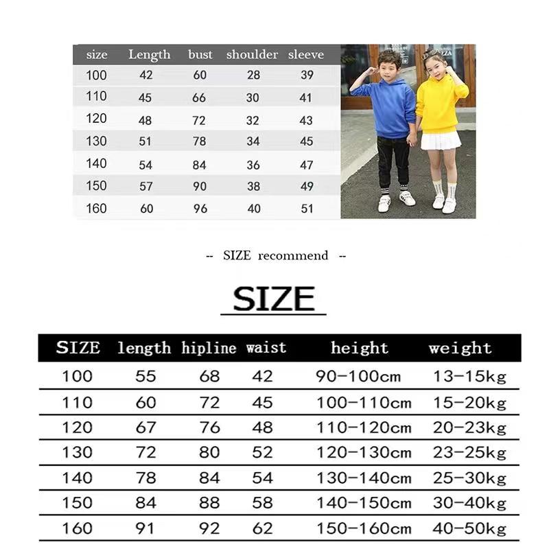 Product Introduction of Children's cartoon game printed hoodie Sports shirt top + pants handsome sports comfortable casual suit 1