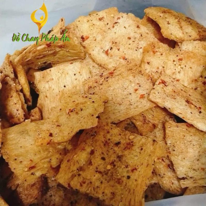 Product Introduction of Khô Sườn Non Chay Ướp Sẵn 500g 2