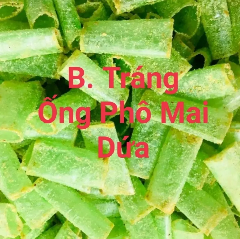 Combo 6 túi bánh tráng 110gr, gồm 6 vị bánh (tổng 660gr): Rong biển, Phô mai tôm, Phô mai mè sữa, Phô mai lá dứa, Xike Cay, Tỏi bò cay..... Snack Ăn Vặt Food 2