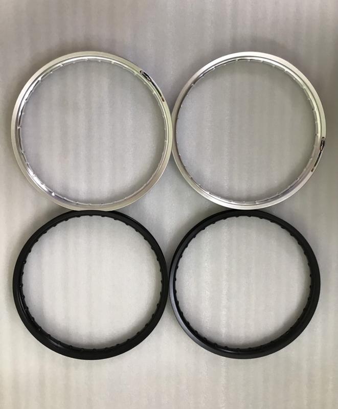 Niềng nhôm hay vành nhôm kiểu Thái bản 1.4*17 inch dành cho các dòng xe Dream Wave rsx 110,blade ,future ,exciter,nouvo,sirius,vario ,vision,air blade,mio..