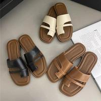 Gambar VEBLEN OFFICIAL STORE Sandal Selop Wanita Cewek Gaya Fashion Korea Style Kekinian - Cokelat, 36-37 dari VEBLEN OFFICIAL Store Kab. Tangerang 5 Tokopedia