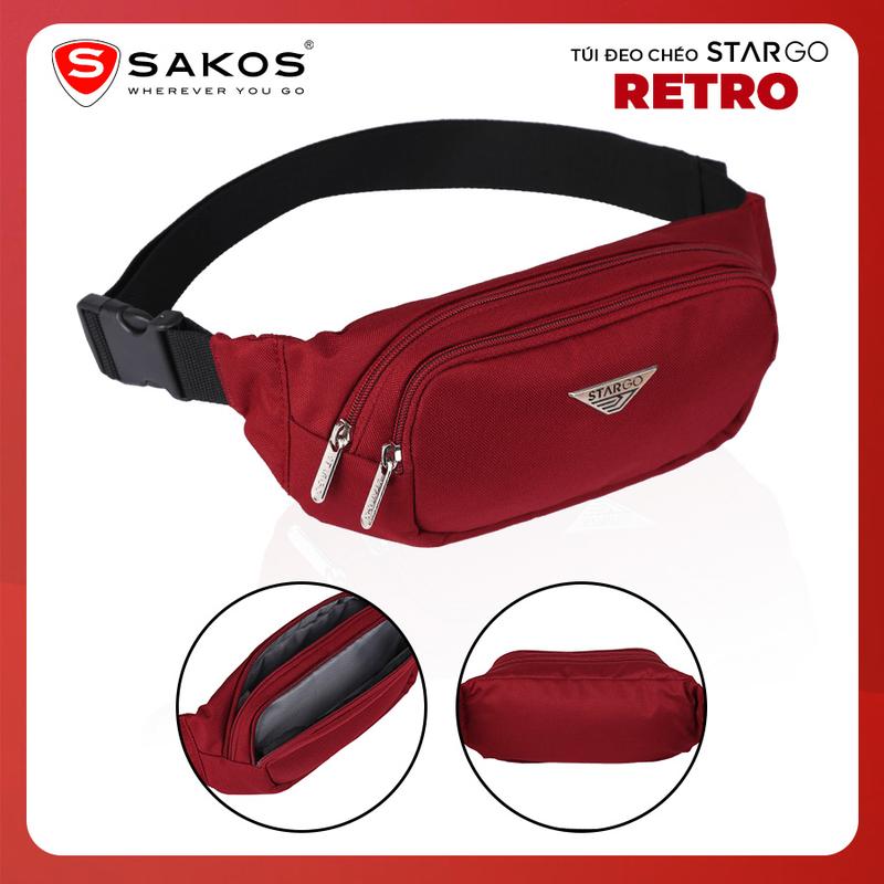 Túi Đeo Bụng Bao Tử Thời Trang STARGO RETRO