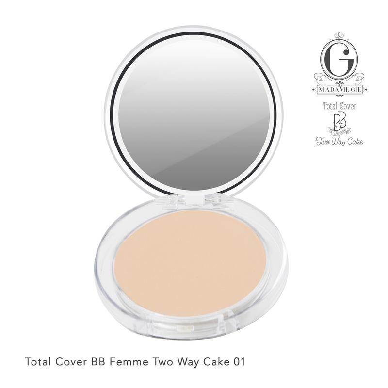 Madame Gie Total Cover BB Two Way Cake - Bedak Padat 1