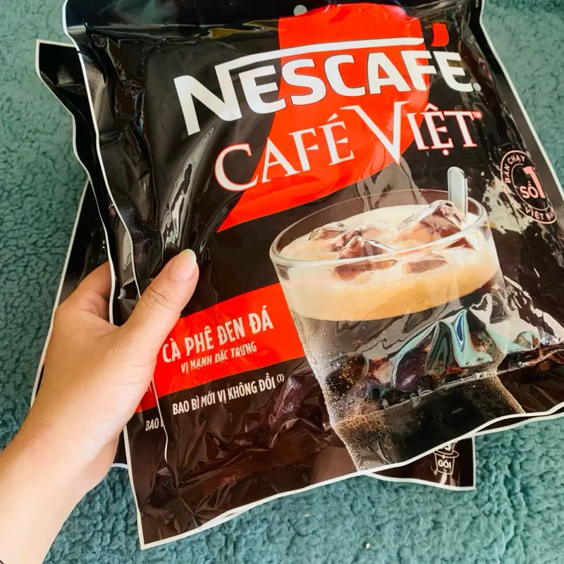 Nes- (tặng 3 gói) Cà phê đen đá NesCafé Café Việt 560g 3