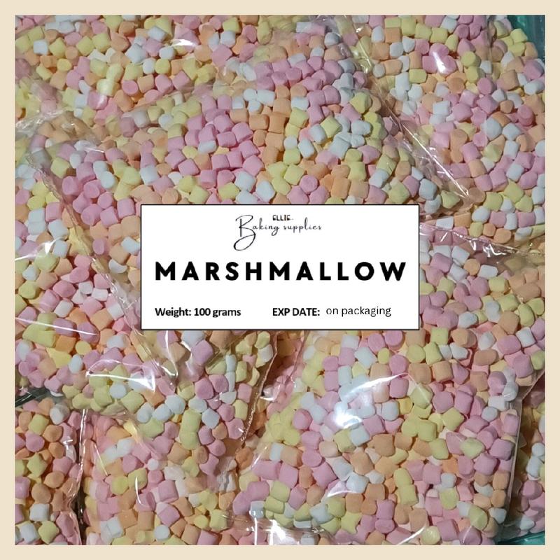 MINI MARSHMALLOWS FOR TOPPINGS (100GRAMS) - TikTok Shop Philippines