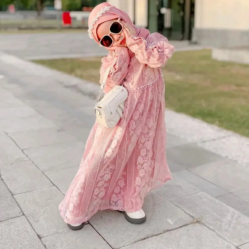 Aqila kids ( tanpa kerudung )dress anak umur 1 - 9 tahun/ dress anak perempuan terlaris model 2023 8