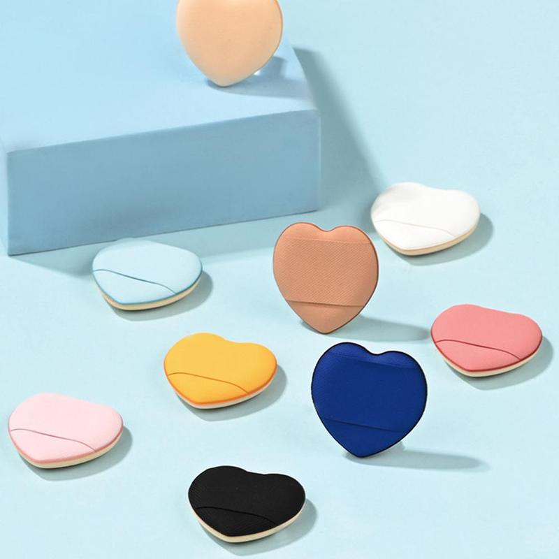 Product Introduction of Love Fingertip Thumb Finger Cushion Mini Powder Puff Loose Powder Makeup Puff 41