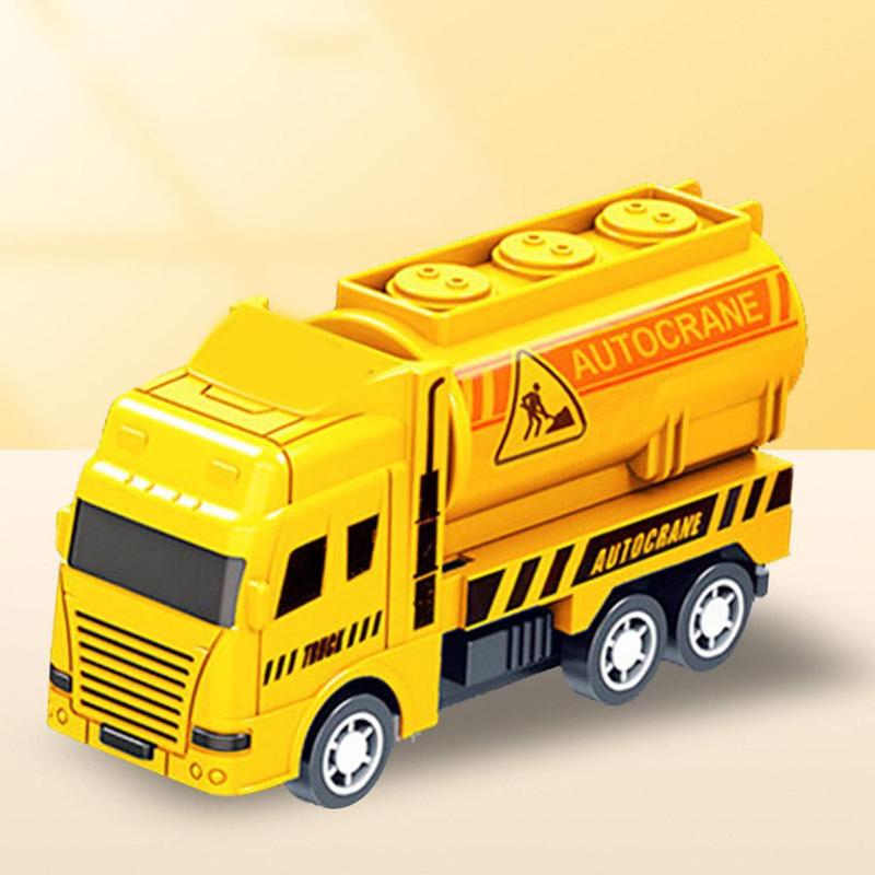 Product Introduction of Kids Ages 3-6, Excavator Toy Creative Toy Car Yellow Green M3K5 30