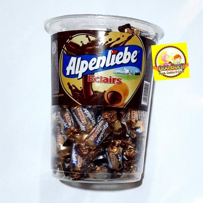 Gambar Permen Alpenliebe Eclairs Cokelat Caramel (isi 100 pcs) - Duo Bocil Snack dari DUO BOCIL SNACK Kota Depok Tokopedia