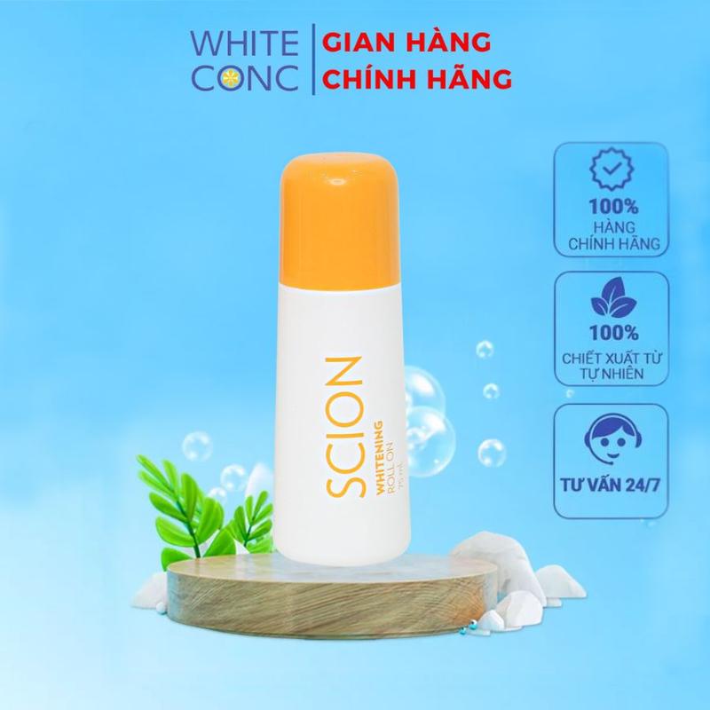 Lăn khử mùi Scion giảm mùi hôi nách, làm sáng vùng da dưới cánh tay - Chai 75ml