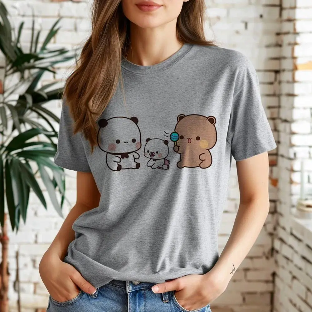 Bubu Dudu Tee women summer designer t shirt female 2000s clothes