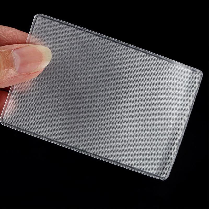 Product Introduction of Hộp đựng thẻ tín dụng Cầm Tay MUERRAY, PVC trong suốt, chống thấm nước, dành cho thẻ ngân hàng và thẻ ID, bao đựng thẻ, bao đựng thẻ, bao đựng thẻ ID 9