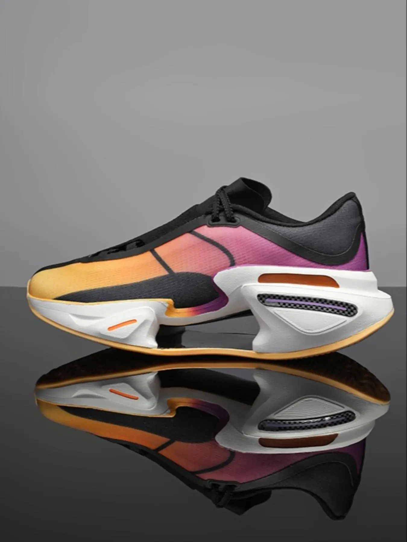 Men's Colorblock Lace Up Low Top Sneakers, Casual Comfortable Breathable Sports Running Shoes, Trendy All-match Sneakers for Daily Wear