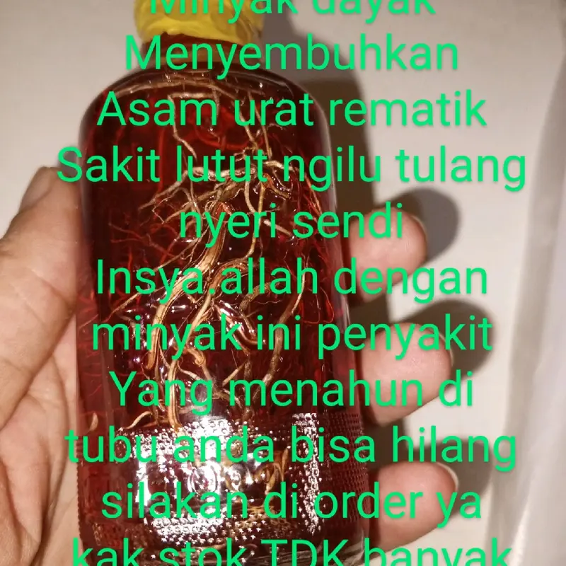 minyak asli kalimantan dayak Minyak Pijat 0