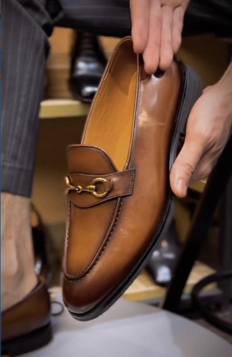 Product Introduction of Giày Loafer Da Nappa G126 Cao Cấp Bụi leather Bảo Hành Da 12 Tháng 67